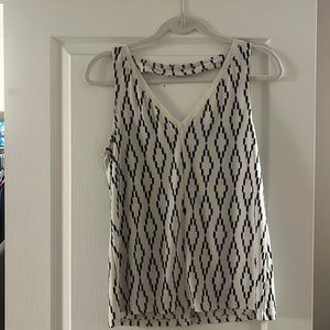 Banana Republic Black and White tank too